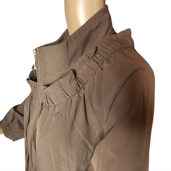 Chico's Zenergy brown tan zip jacket - Picture 12 of 16